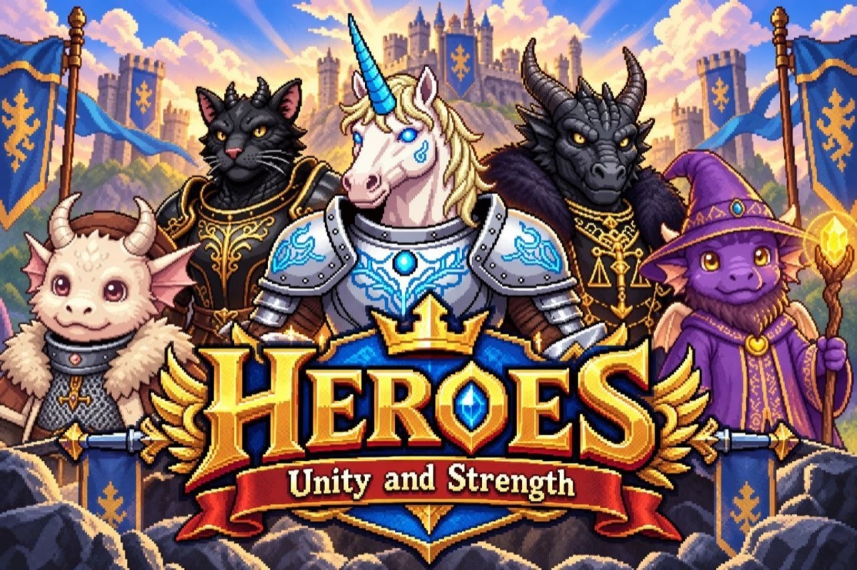 YupLand Heroes key art